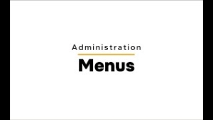 Menus | Admin Panel | Bdwashdata | Adminstration